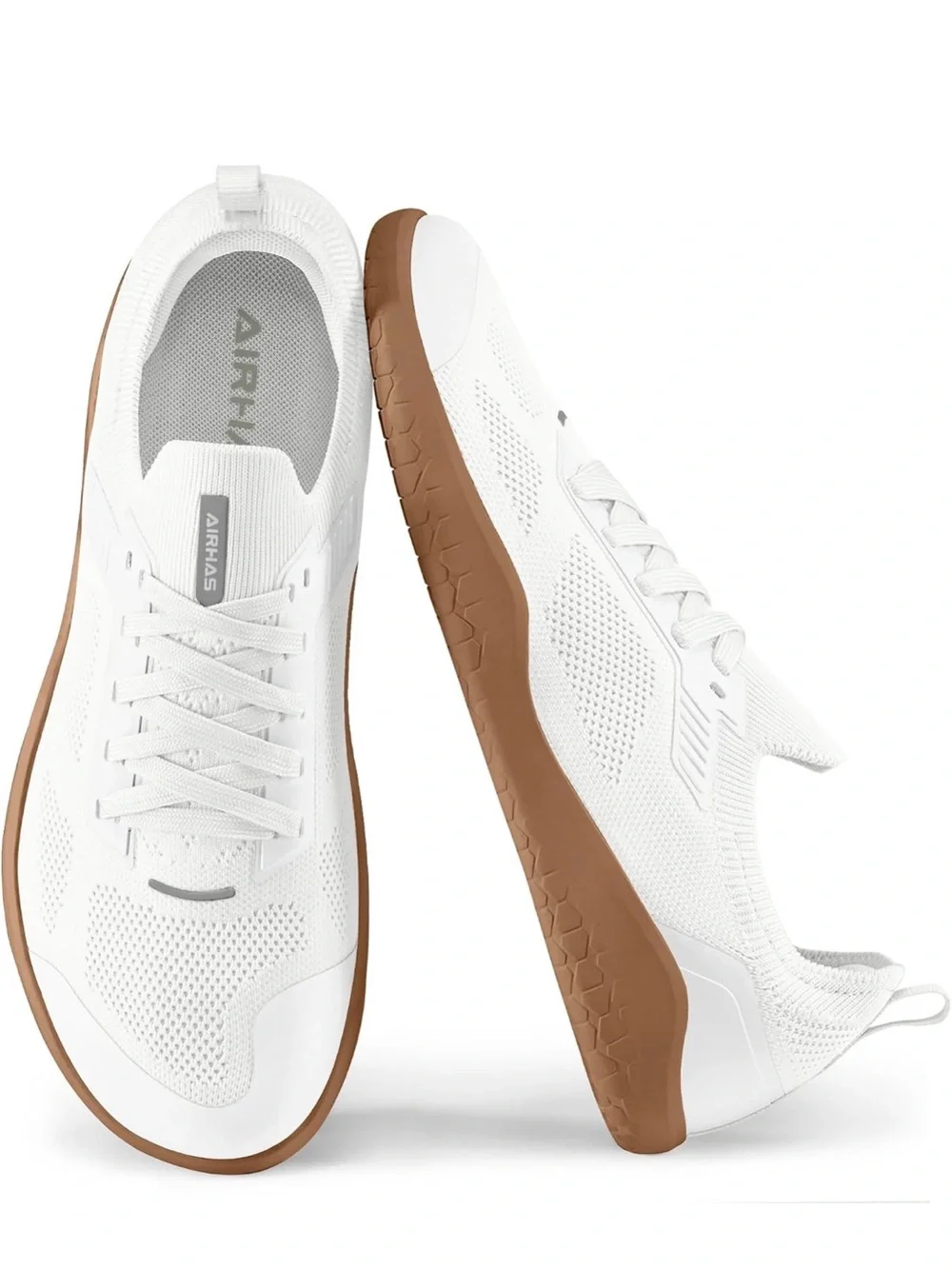 AIRHAS Womens Gym Barefoot Shoes Zero Drop Sneakers lightweight workout shoes.